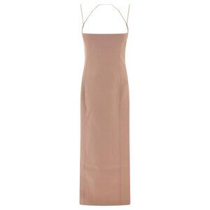 The Attico Gabardine Midi Dress tag size 38 Women